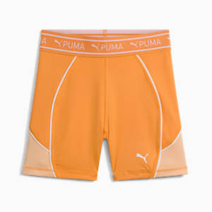 PUMA FIT TRAIN STRONG Women's 5" Shorts, Clementine-Peach Fizz, extralarge